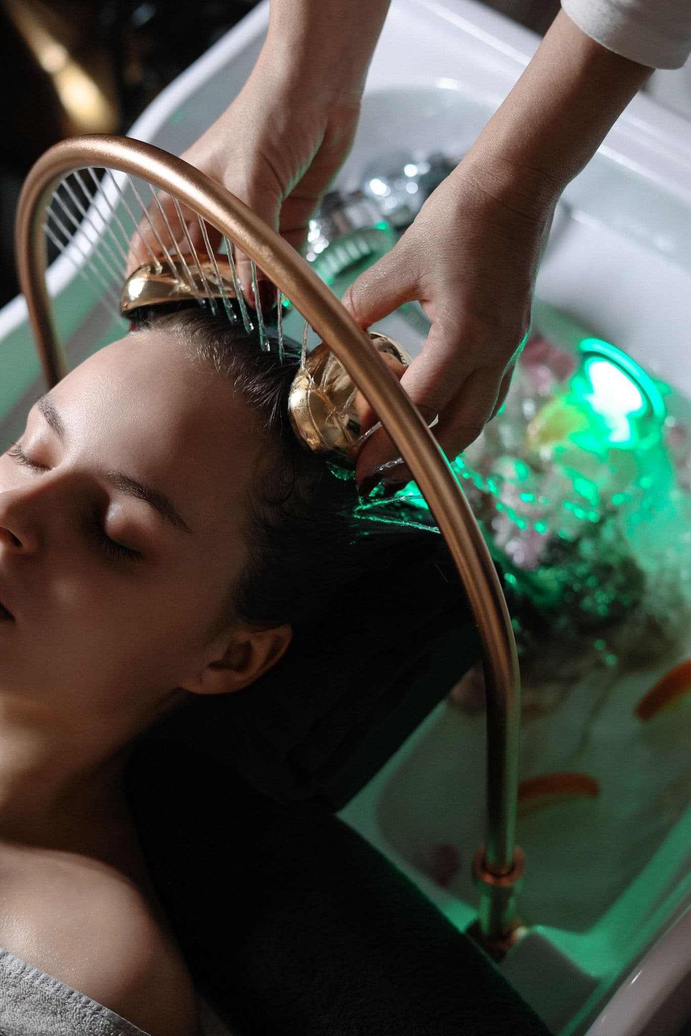 Japanisches Head Spa